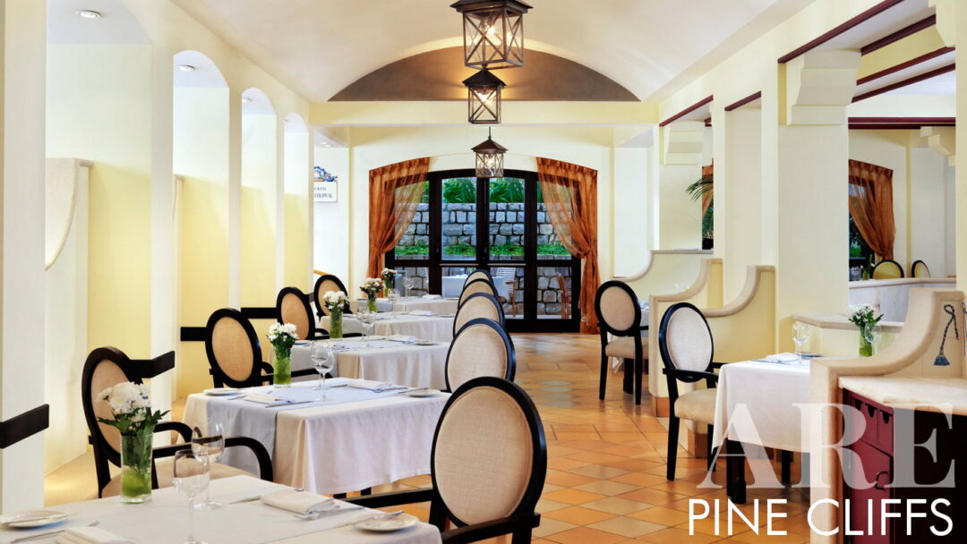 La elegancia del restaurante Pinecliffs Colonial Garden